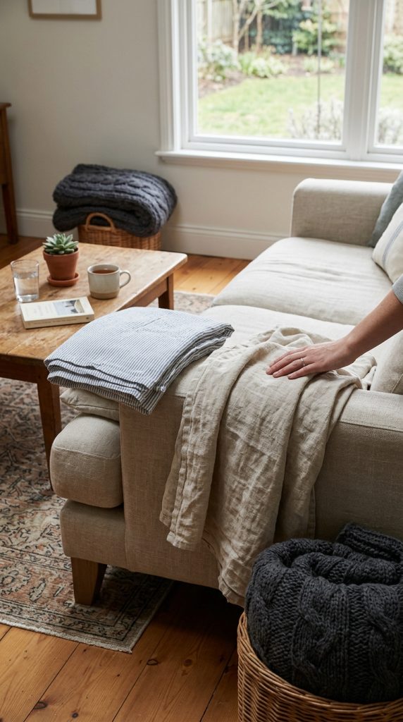 Decorate With Light Throw Blankets
