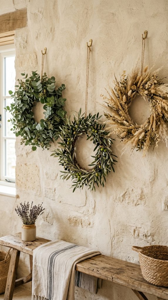 Decorate With Lightweight Wreaths
