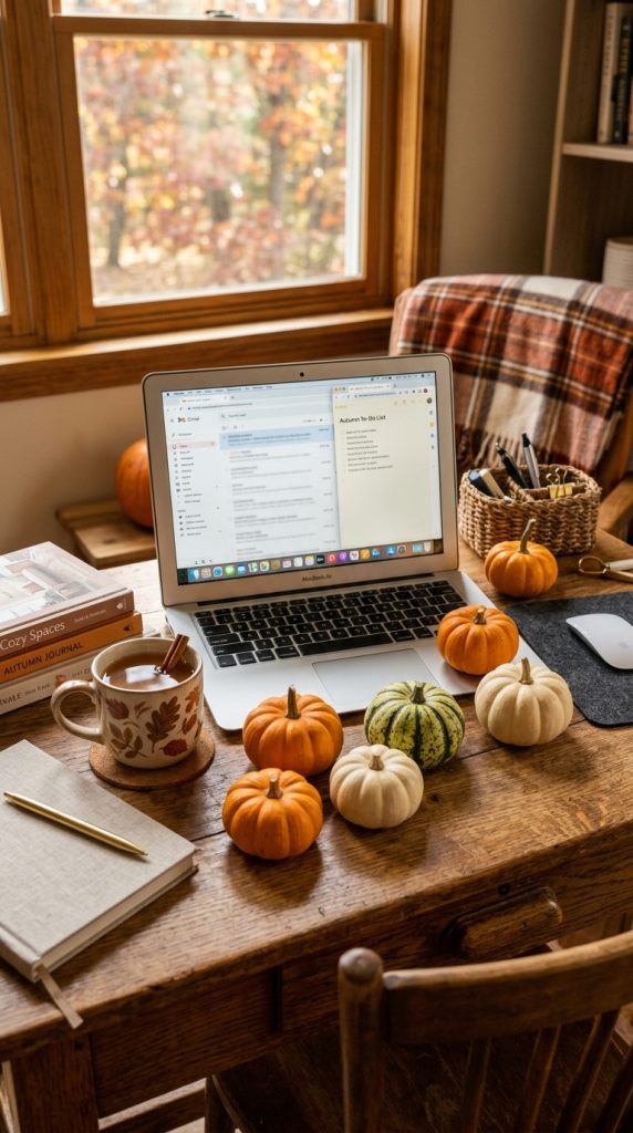 Decorate With Mini Pumpkins