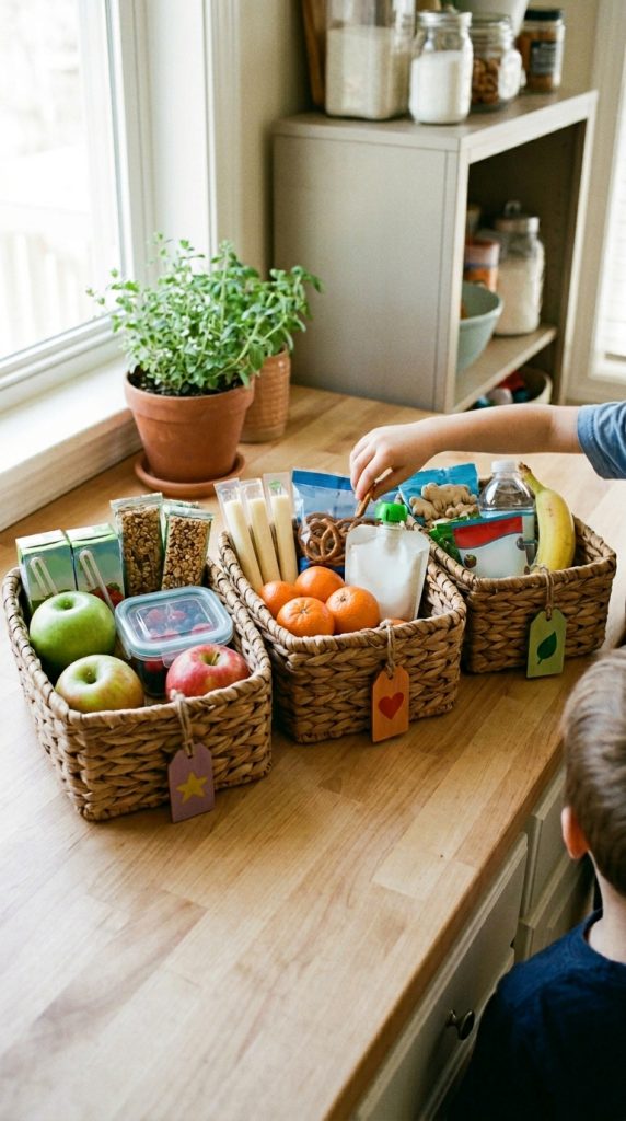 Design a Pantry Basket System