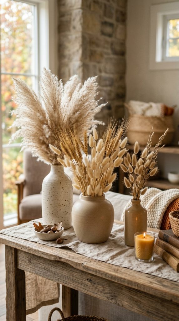 Display Dried Pampas Grass