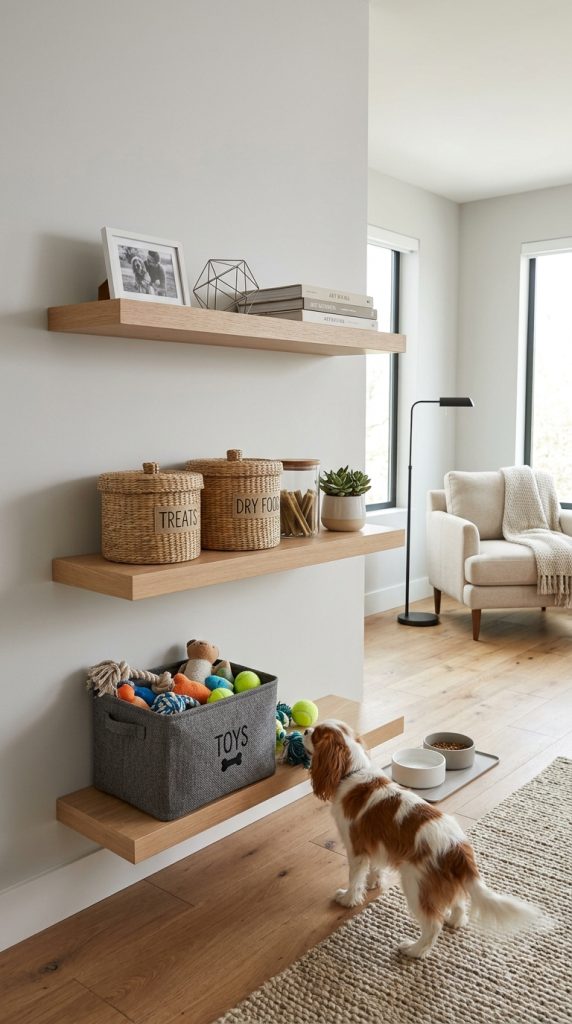 Floating Shelf Toy Display
