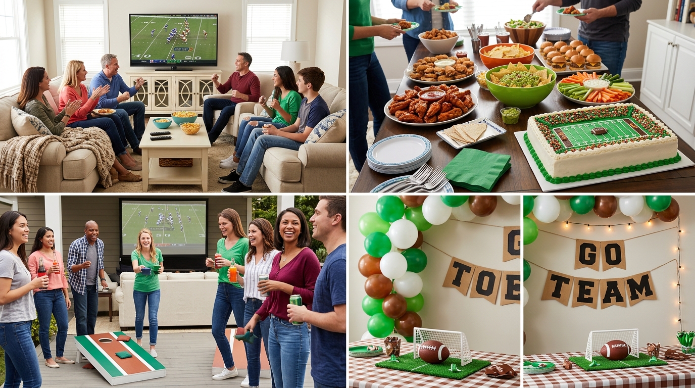Football Viewing Party Ideas