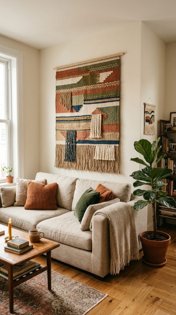 Hang a Textile or Tapestry