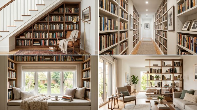 Home Library Ideas Without a Spare Room