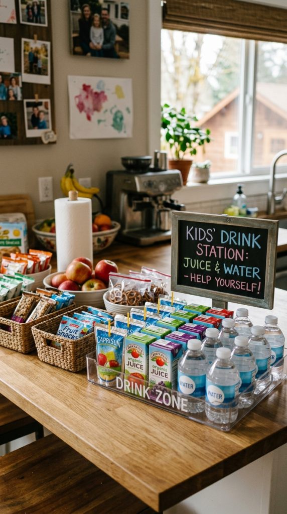 Incorporate a Mini Beverage Section