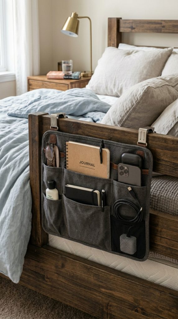 Keep a Small Bedside Organizer