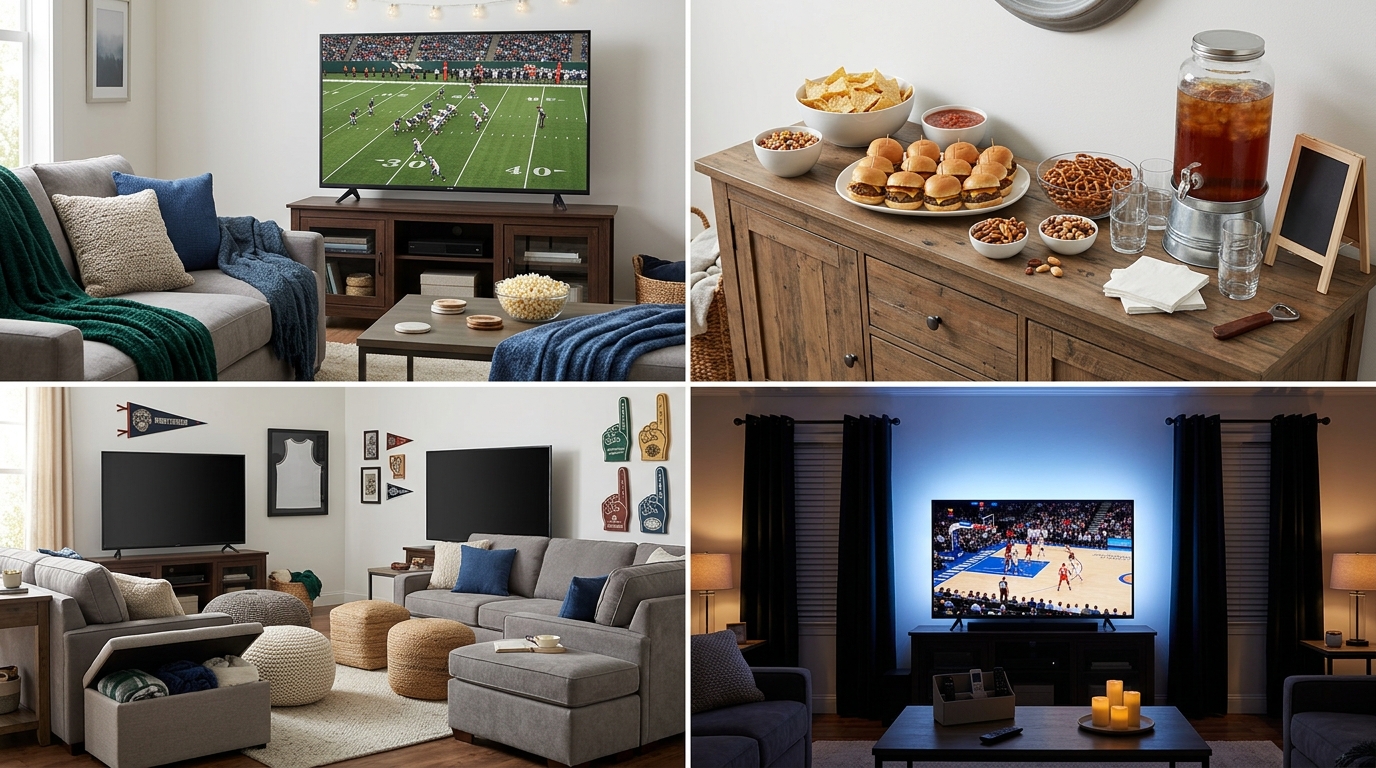 Living Room Ideas for Tournament Season