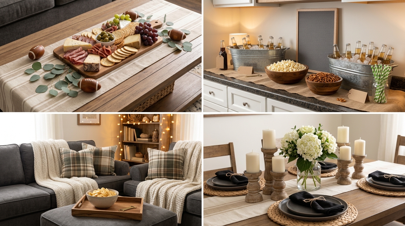 Match Day Decor Ideas Without Team Colors