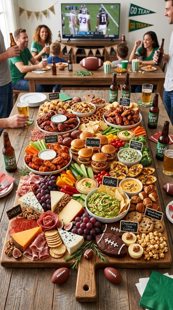 Mega Game Day Grazing Board