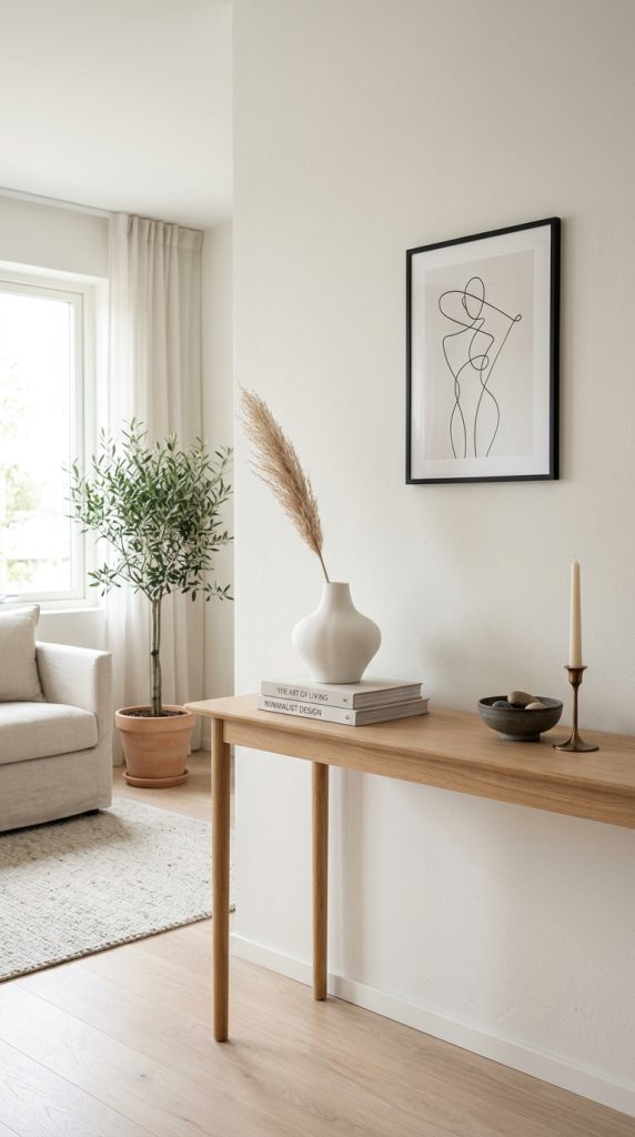 Minimize Decorative Clutter
