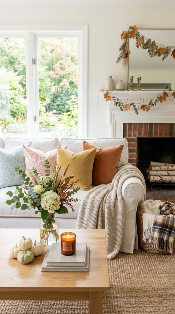 Mix Summer Decor With Fall Accents