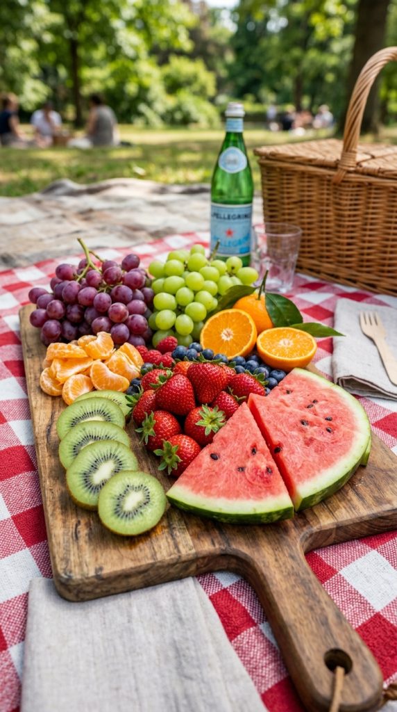 Mixed Fruit Charcuterie Board