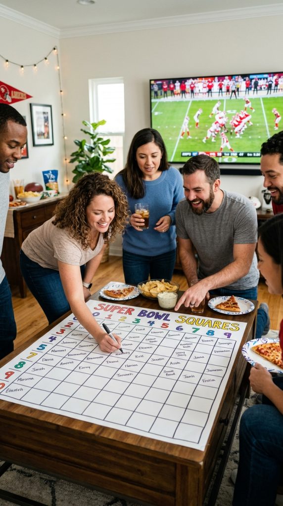 Organize a Football Squares Game