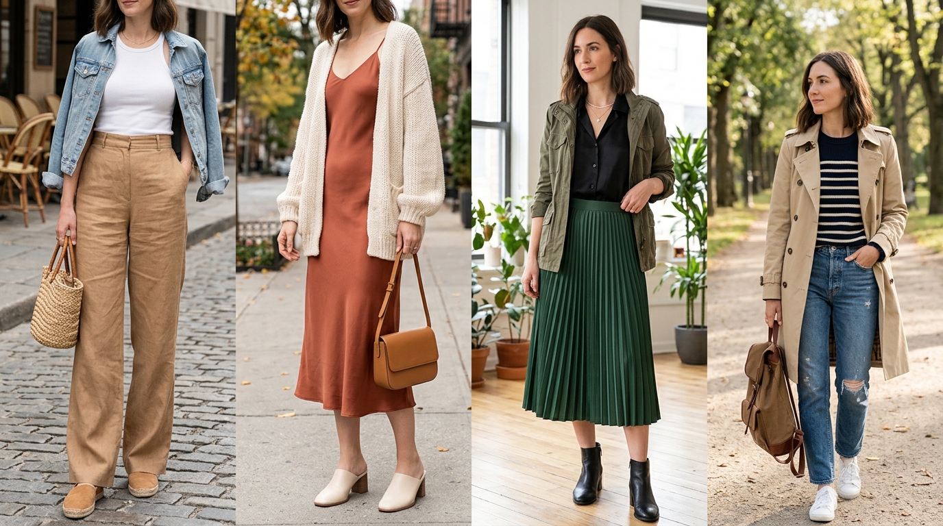 Outfit Ideas Between Summer and Fall