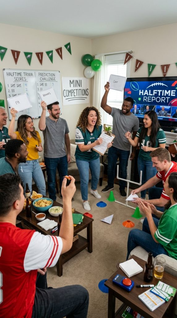  Set Up a Halftime Activity Station