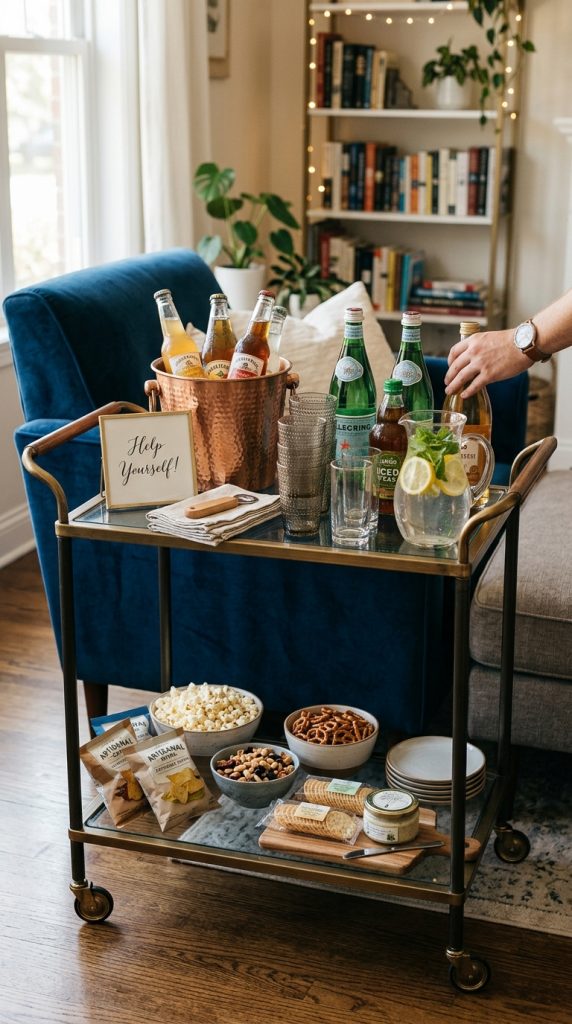 Set Up a Snack Station