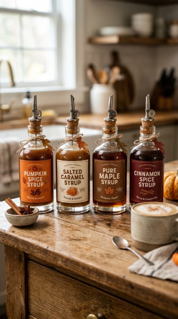 Showcase Seasonal Syrups