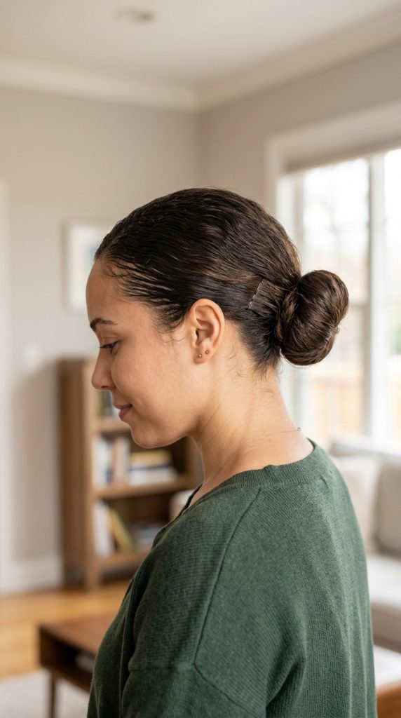 Sleek Low Bun