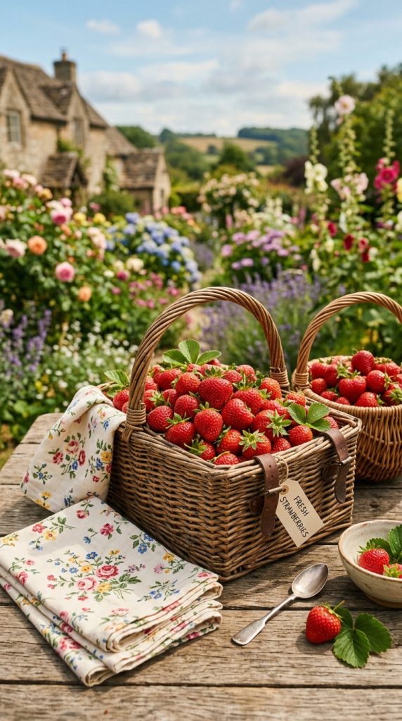 Strawberry Basket Display