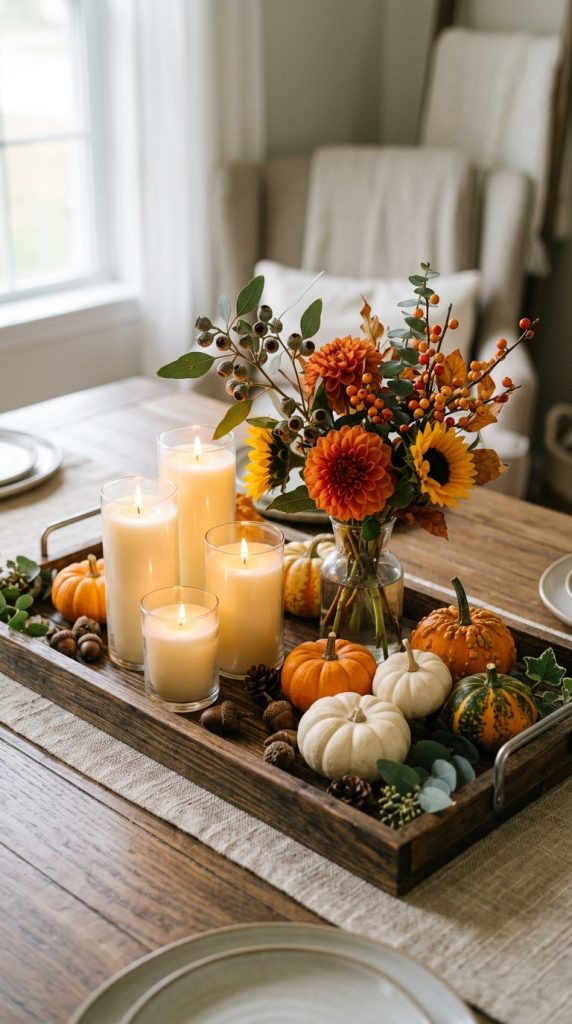 Style a Simple Fall Coffee Table