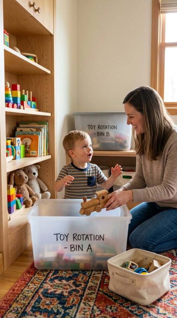 Toy Rotation Storage System