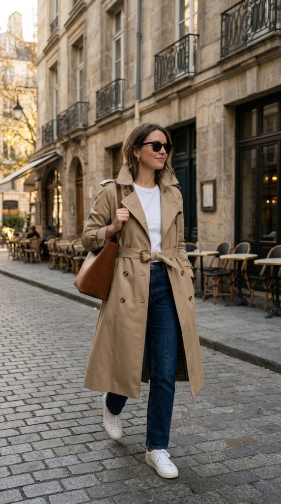 Trench Coat and Classic Basics