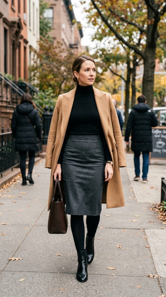 Turtleneck with Tailored Separates