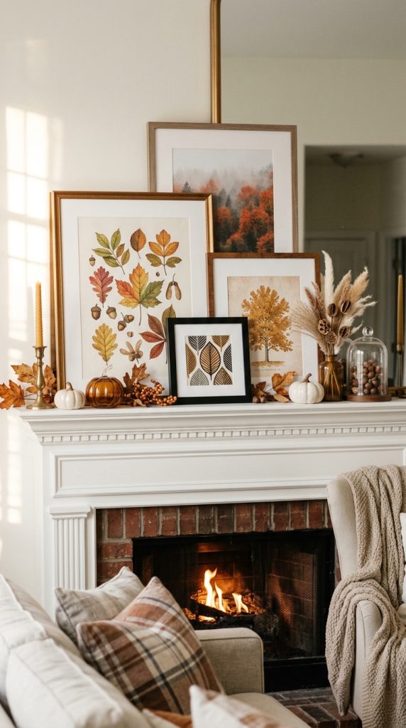 Use Framed Autumn Artwork
