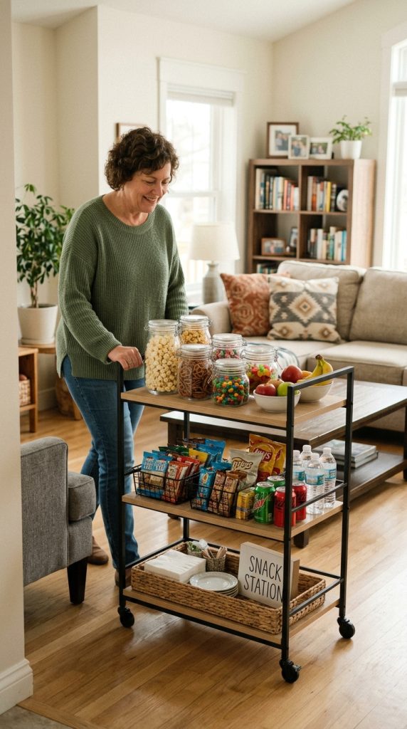 Use a Rolling Cart