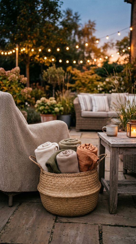 Add Cozy Throw Blankets