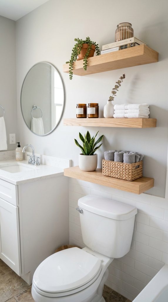 Add Floating Shelves