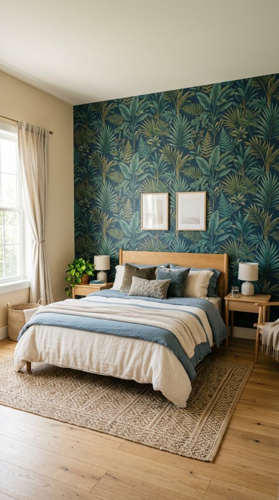  Add Peel-and-Stick Wallpaper