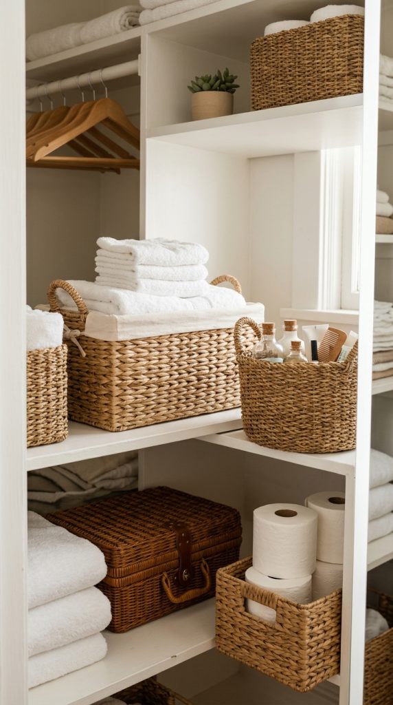 Add Woven Baskets