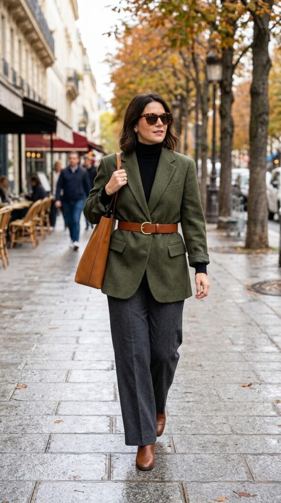 Add a Belt Over Outerwear