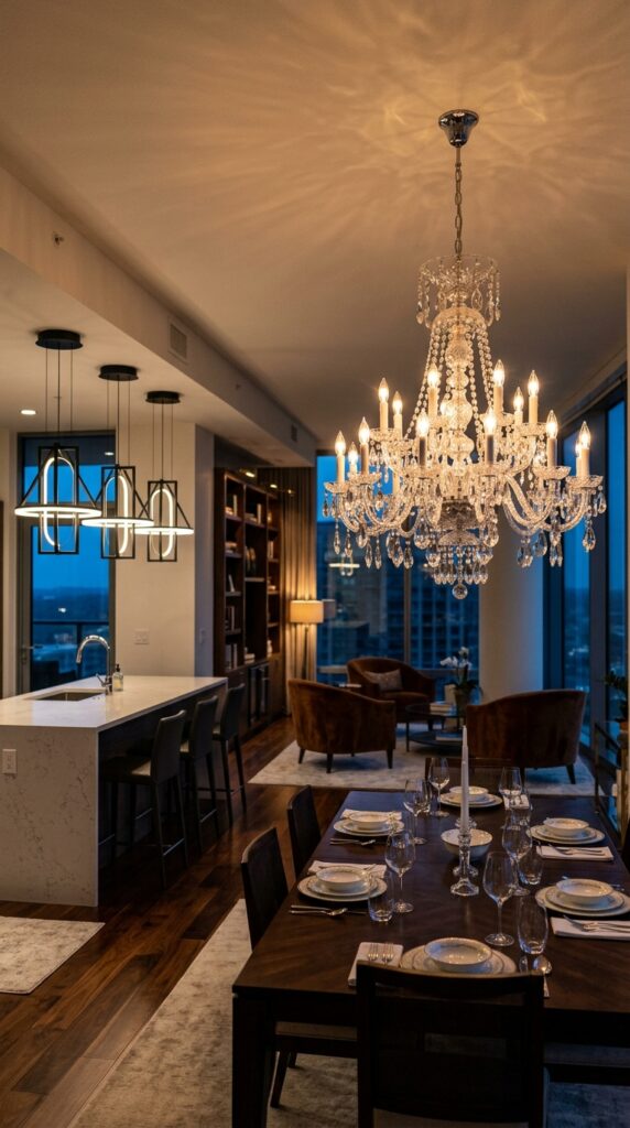 Add a Stunning Chandelier
