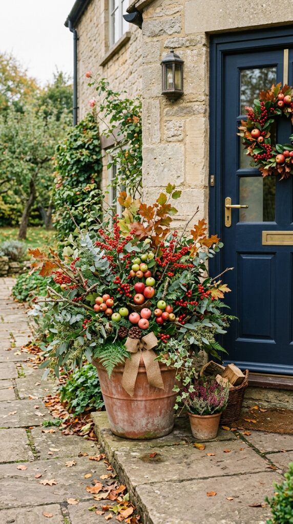 Apple Orchard-Inspired Pot