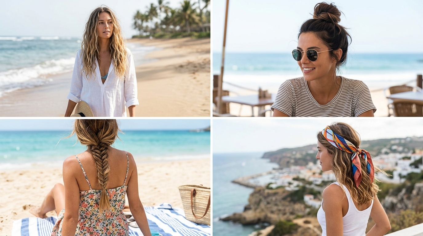 Beach Vacation Hair Ideas