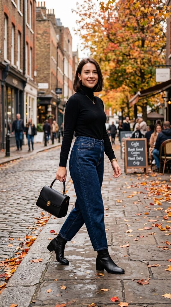 Black Turtleneck