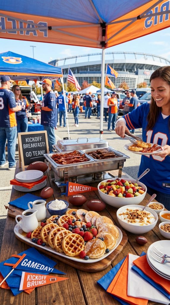 Breakfast Game Day Board