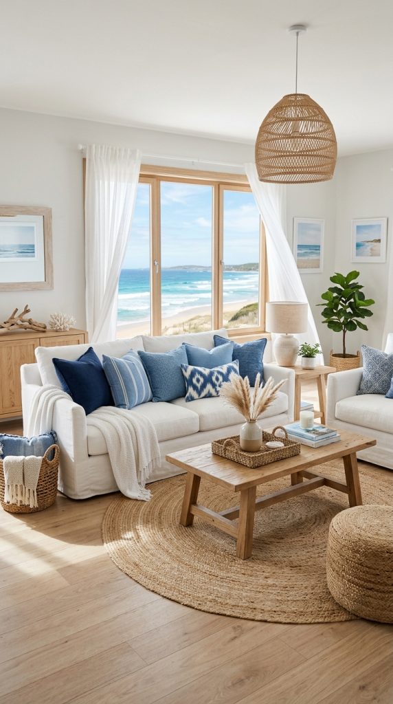 Coastal-Inspired Conversation Pit