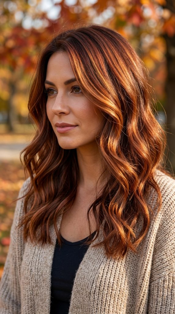 Copper Balayage
