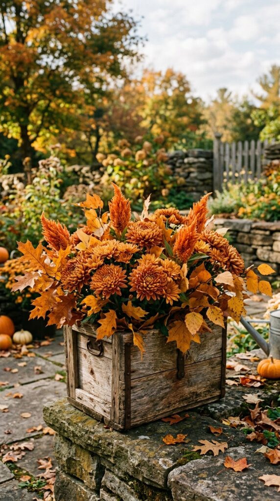 Copper-Toned Fall Arrangement