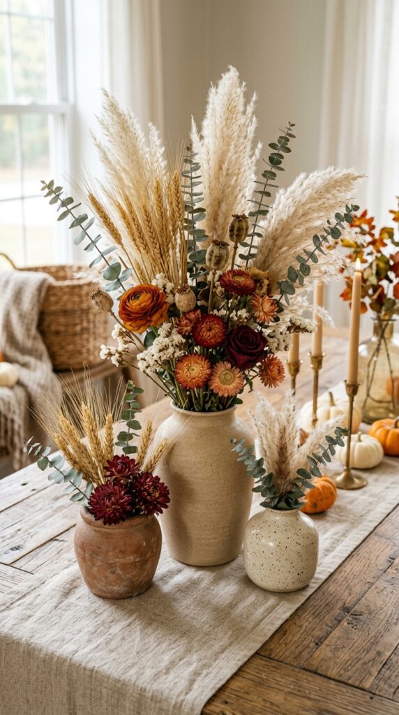Create a Dried Floral Centerpiece