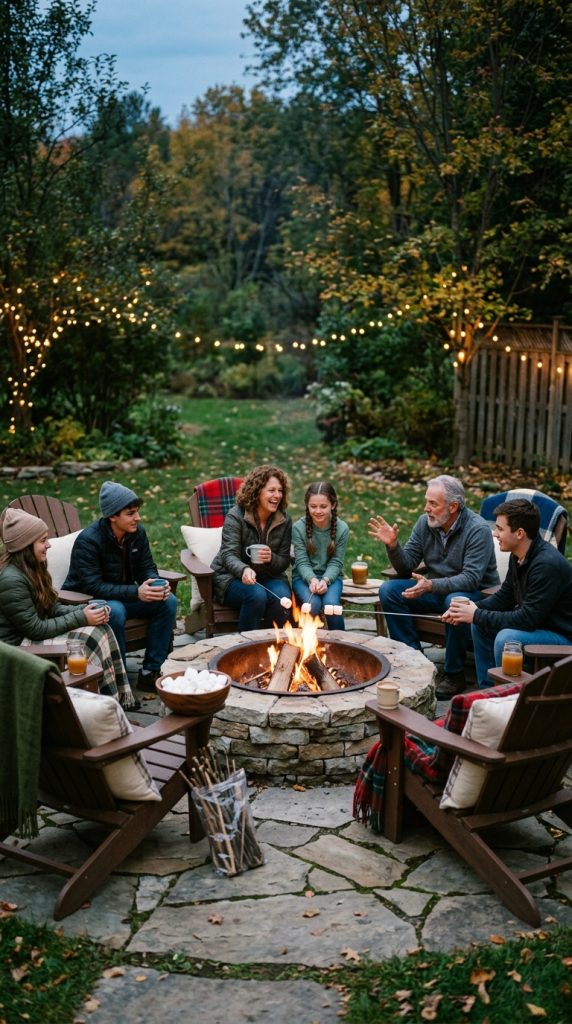 Create a Fire Pit Gathering Area