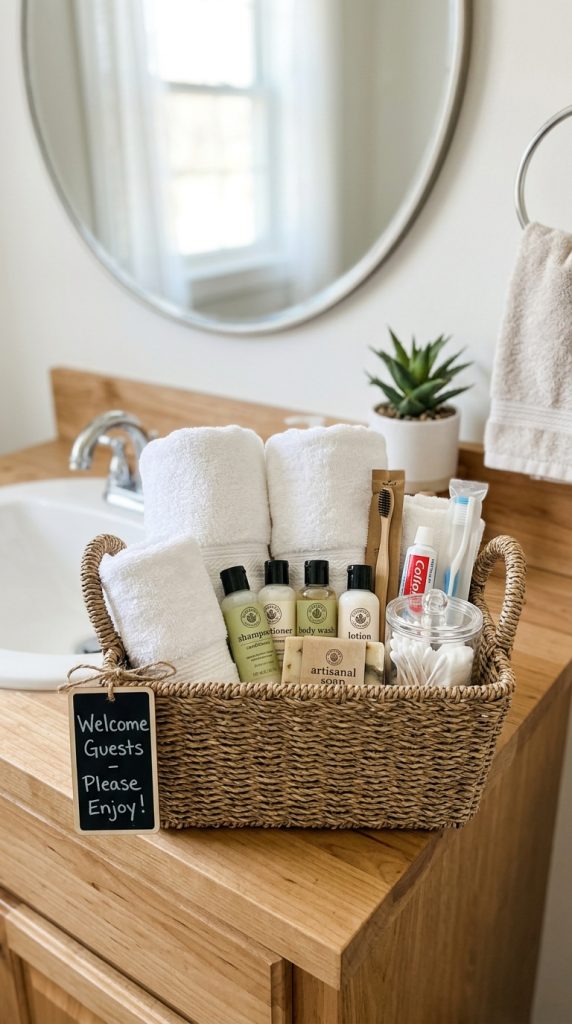 Create a Guest Essentials Basket