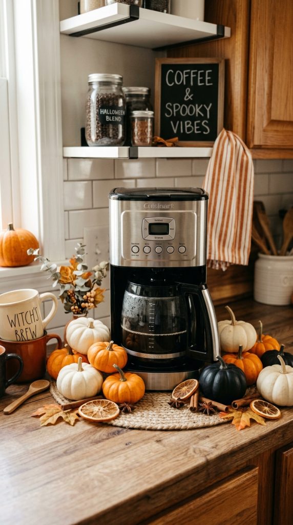 Decorate with Mini Pumpkins