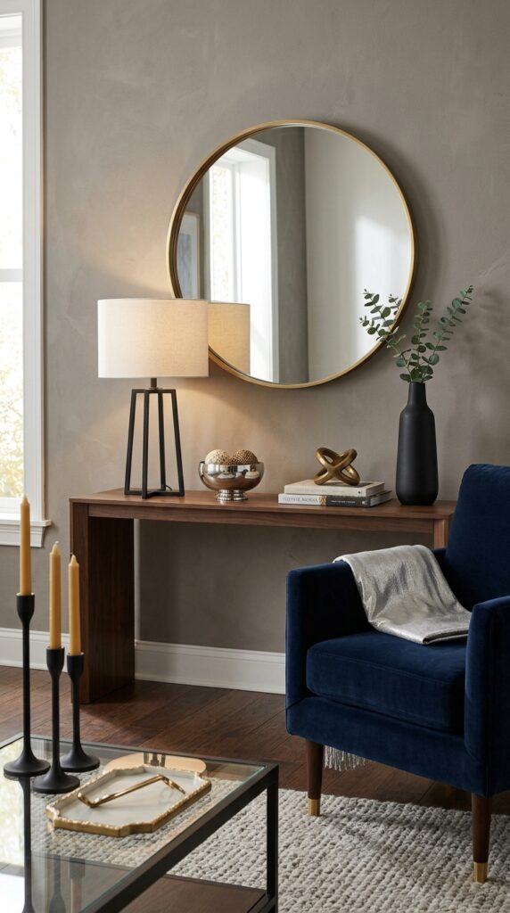 Decorate with Metallic Finishes