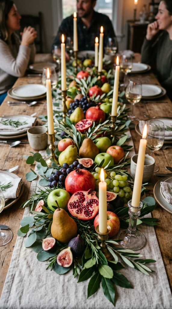 Decorate with Seasonal Fruits