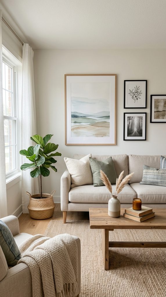Decorate with Simple Artwork